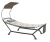Import outdoor furniture comfortable garden patio camping hammock hanging chair with canopy from China