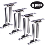 Pack Floating Blind Invisible Shelf Bracket Support Hardware Adjustable Blind Shelf support