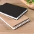 Import personalized black and kraft recyclable spiral memo pad notebook address book from China