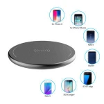 Phone accessories mobile phone universal fast qi wireless charger with custom logo
