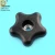Import Plastic handle nut wing T knob nut black color from China