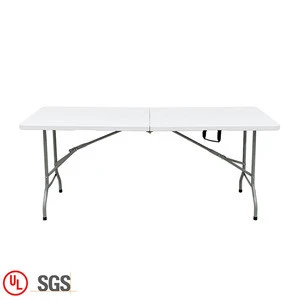 Plastic outdoor furniture foldable dining table