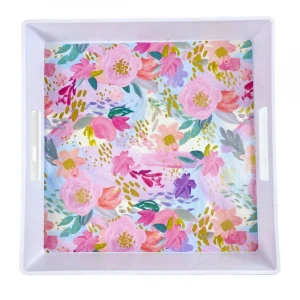 plastic serving tray rolling tray china tray wholesale with handle