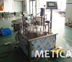 PLC control manual cap soft tube assembling machine and customized packing machine for soft tube