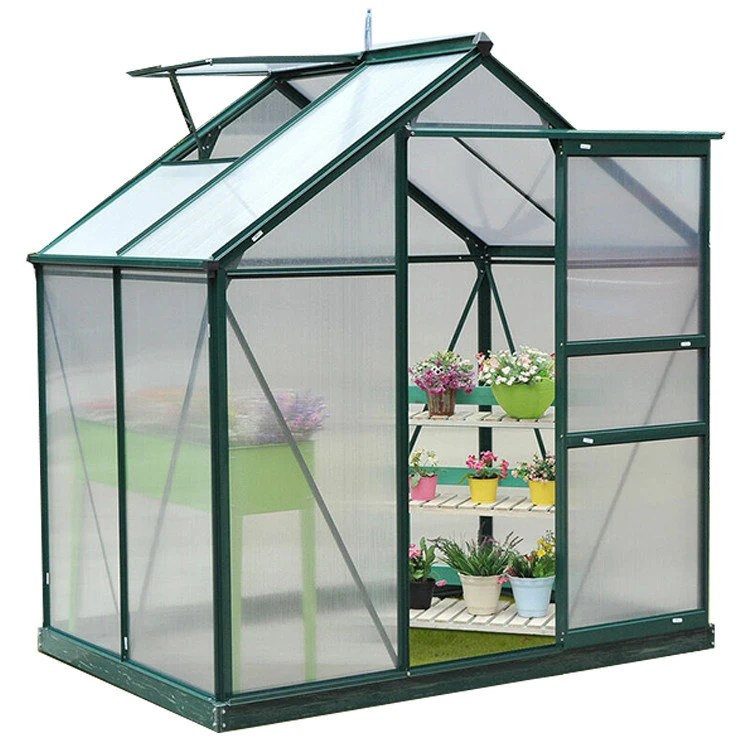 Polycarbonate Plastic Small Vintage Winter Mini Garden Greenhouse For Sale