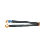 Polyester Sling Supplier 2 Legs Towing Strap with G80 Master Link and  Safety Hook