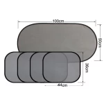 Popular Breathable No Sheltering Mesh Sun Visor Car Window Sunshade Car Windshield Shade For Chevrolet Cruze