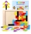 Import Popular hot selling children toys educational wooden customize kids toys from China