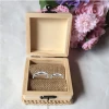 Popular Portable Light Weight Wedding Decoration Wooden Vintage Ring Box