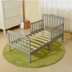 Popular walking bed European and American solid wood children's bed color cheap multi-functional children's bed