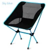 Portable Carry Aluminium Material Folding Fishing Chair , Camping Chair with bag