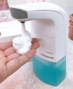 Portable Intelligent Automatic Liquid Soap Dispenser Induction Foaming Hand Washing Device Use USB battery 310ML (Without Liquid