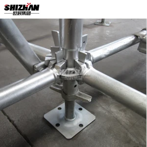 portable steel aluminum scaffolding tower/aluminum ringlock scaffolding for sound and light