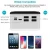Import Power Bank 50000mAh High Capacity Power Source  Fast Charge Powerbank  Li Battery Safe Power Banks from China