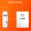 Power Wall Battery Pack 48v 100ah 200ah Solar Lithium Ion Battery 51.2v 10kw Home Energy Storage Battery lifepo4 eu warehouse