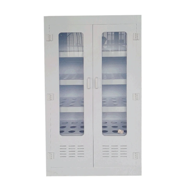 PP Vessel cabinet lab furniture PP Ph reagent storage cabinet  chemical stand cabinet  with exhaust system