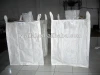 PP white Food grade jumbo bag with PE sleeve liner/ bulk bag with cross conner loops/big bag with full open top flat bottom