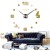 Import Preciser Luxury Mirror Acrylic Antique DIY Self-Adhesive Large Wall Clocks For Gift from China