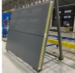 Prefab Container House Rock Wool Sandwich Wall Panel