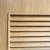 Import Prettywood Hotel Interior Bathroom Solid Core Wooden Shutter Blind Louvre Door from China