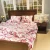 Import Printed Flannel Fleece Flower Luxury Blanket Bed Sheet Comforter Set Wholesale 100% Polyester 4 Pcs Adult Chinese Style 60 Plant from China