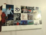 Printed wall calendar, 3 planner wall calendar printing, high quality calendar printing