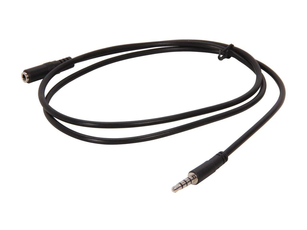 professional audio, video 4 pole 3.5mm Male to Female Stereo Audio Extension Adapter Cable