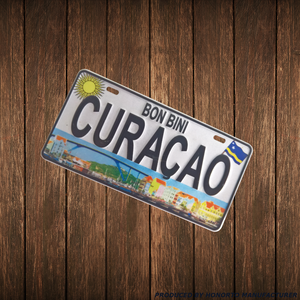 Professional Customized Curacao License Plate