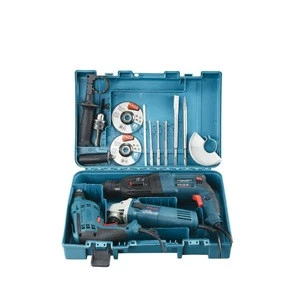 Professional Hot Selling Impact Drill Jig Saw and Angle Grinder Power Electrical Tool Sets