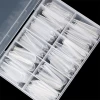 Professional Salon 120PCS Clear Drop Quick Building nail Extension Tips Full Cover Taper Tips  artifical nail tips