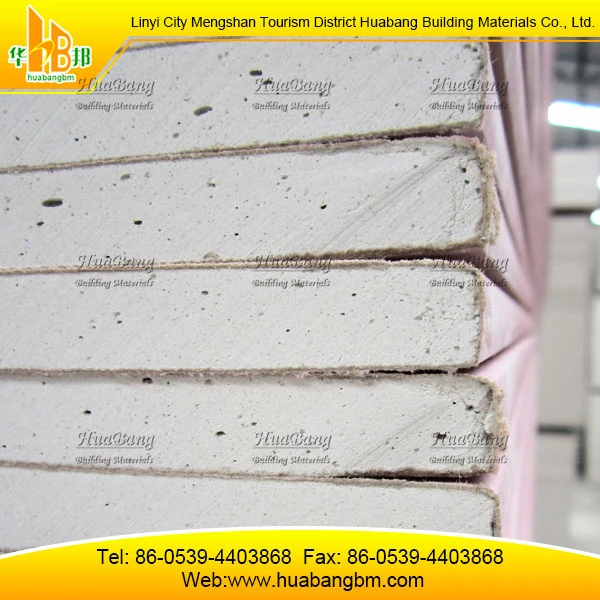 Promotional Acoustic Mold Resistant Gypsum Board 16Mm Malaysia Manufacturer