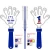 Import Promotional Custom Plastic Hand Clapper, Noise Maker from China