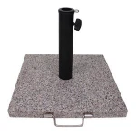Promotional Outdoor leisure patio granite umbrella base Granite Umbrella Stand