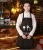 Import Promotional restaurant uniform apron custom print from China