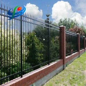 Promotional Trellis &amp; Gates Estate Vertical Bar Aluminum Fence