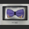 Purple bow tie