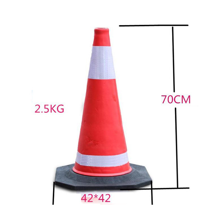 Buy Pvc Construction Safety Traffic Cone Plastic Orange Traffic Road ...