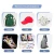 Import PVC soft plastic key chain custom cartoon key chain gift pendant silicone business brand decoration from China