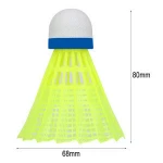 Quality 6Pcs/Set Professional Nylon Badminton Ball Shuttlecock Outdoor Sports Training Accessory