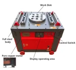 Quality Assurance  rebar electric spiral testing steel wire stirrup bending machine cnc rebar bende