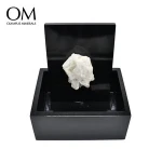 Quartz Chunk on Black Jewelry Box