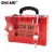 Import QVAND industrial group lock box steel lockout kit for safety tool box from China