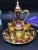 Import Ramadan Kareem Gifts Arabic Design Promotional Products Homedecorationion Golden Rron Kirsite Teapot set from China
