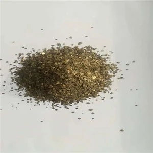 raw golden vermiculite