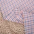 Import ready goods woven 50% bamboo 50% polyester blend checked shirt fabric from China