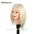 Import Rebecca high quality protein hair practice head training head for barber from China