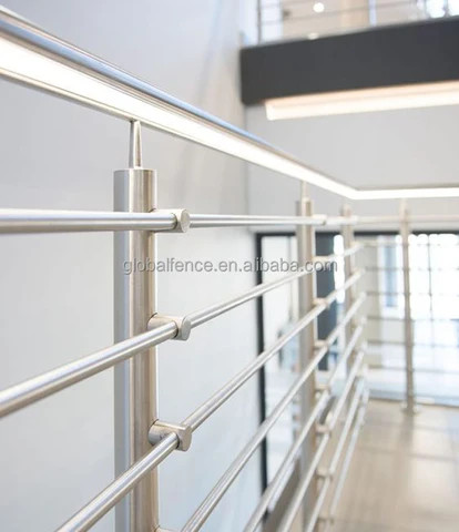 Buy Reilbu Classic Easy Install Stainless Steel Tube Railing Stainless ...