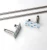 Import Removable bathroom metal hotel balfour 2-tier shelf with towel bars towel bar set from China