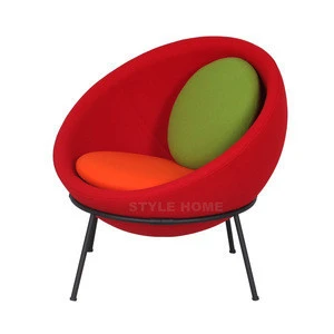 Replica designer furniture Bardi bowl chair lounge chair metal