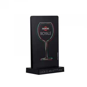 Restaurant and bar table stand menu holder